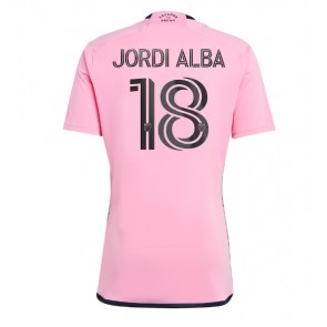 Billiga Inter Miami Jordi Alba #18 Hemmatröja 2024-25 Kortärmad